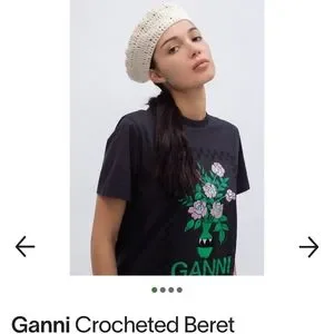 Ganni | Accessories | Ganni Farfetch Luxury Egret White  display picture 2